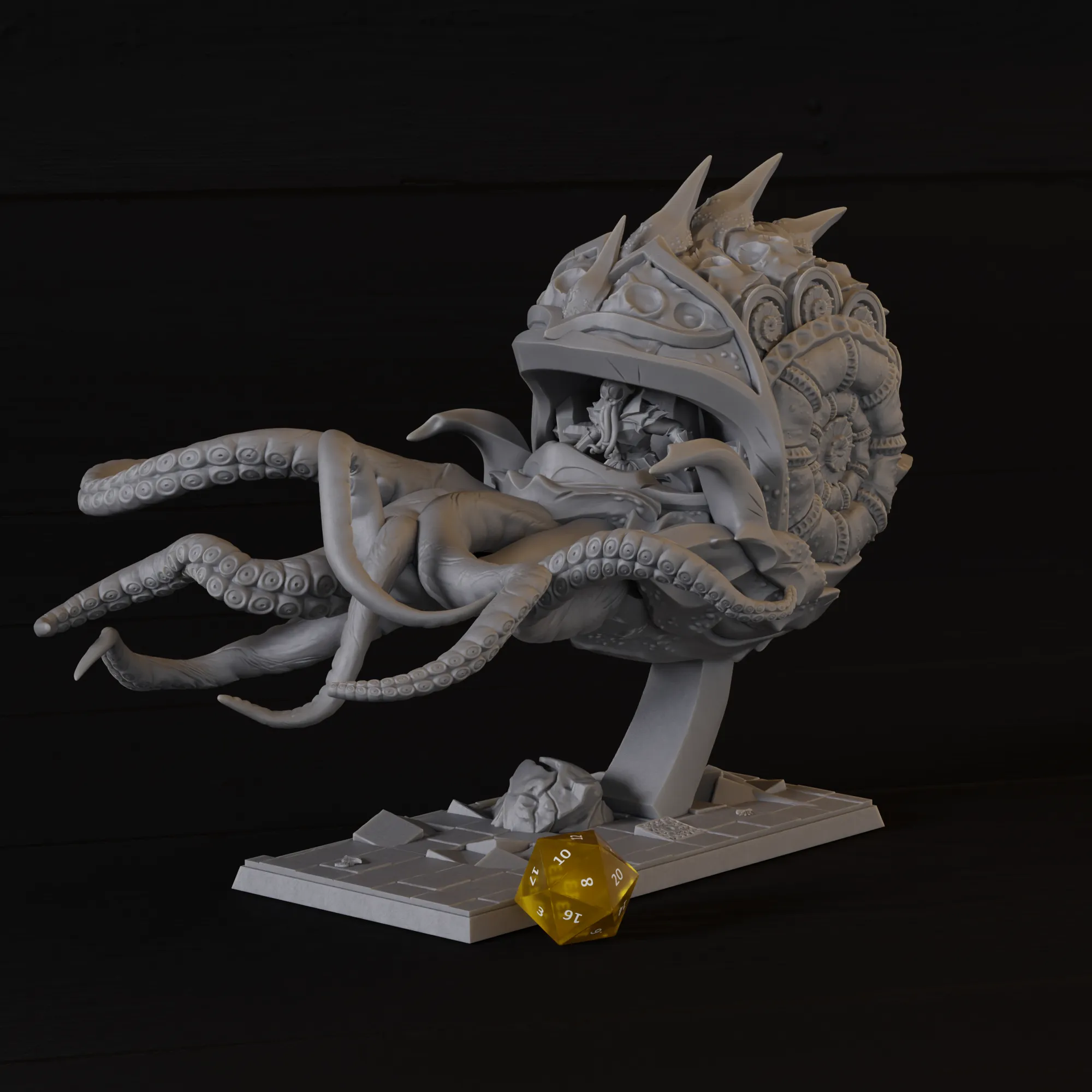 nautiloid, mindflayer